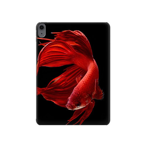 S2092 Red Siamese Fighting Fish Hard Case For iPad Air (2020, 2022), Air 11 (2024,2025,2026), Pro 11 (2022)