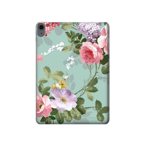 S2178 Flower Floral Art Painting Hard Case For iPad Air (2020, 2022), Air 11 (2024,2025,2026), Pro 11 (2022)