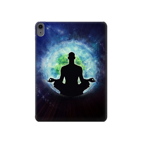 S2527 Yoga Nature Universe Hard Case For iPad Air (2022,2020, 4th, 5th), iPad Pro 11 (2022, 6th)