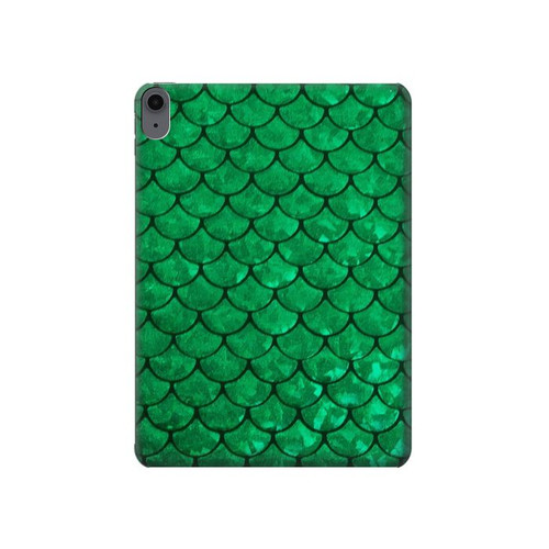 S2704 Green Fish Scale Pattern Graphic Hard Case For iPad Air (2020, 2022), Air 11 (2024,2025,2026), Pro 11 (2022)