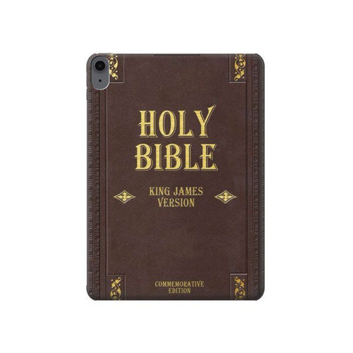 S2889 Holy Bible Cover King James Version Hard Case For iPad Air (2022,2020, 4th, 5th), iPad Pro 11 (2022, 6th)