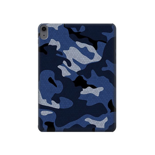 S2959 Navy Blue Camo Camouflage Hard Case For iPad Air (2020, 2022), Air 11 (2024,2025,2026), Pro 11 (2022)