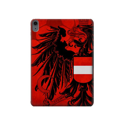 S3004 Austria Football Soccer Hard Case For iPad Air (2020, 2022), Air 11 (2024,2025,2026), Pro 11 (2022)