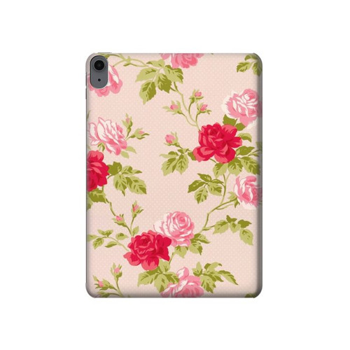 S3037 Pretty Rose Cottage Flora Hard Case For iPad Air (2020, 2022), Air 11 (2024,2025,2026), Pro 11 (2022)