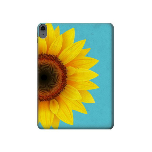S3039 Vintage Sunflower Blue Hard Case For iPad Air (2022,2020, 4th, 5th), iPad Pro 11 (2022, 6th)