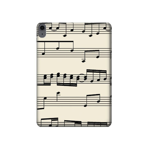 S3082 Music Sheet Hard Case For iPad Air (2020, 2022), Air 11 (2024,2025,2026), Pro 11 (2022)