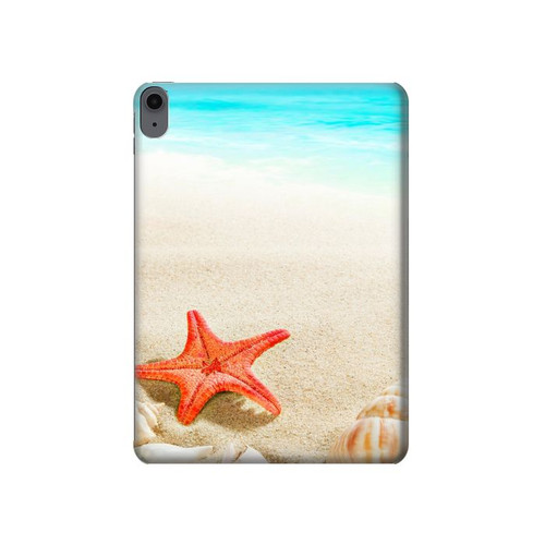 S3212 Sea Shells Starfish Beach Hard Case For iPad Air (2020, 2022), Air 11 (2024,2025,2026), Pro 11 (2022)