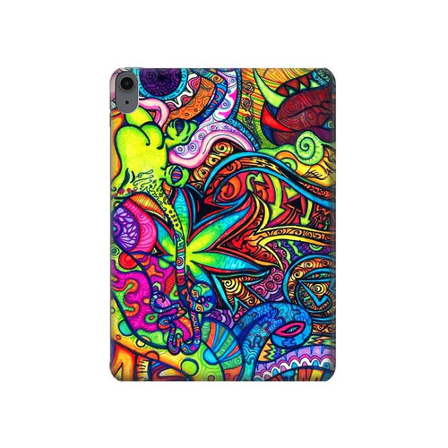 S3255 Colorful Art Pattern Hard Case For iPad Air (2022,2020, 4th, 5th), iPad Pro 11 (2022, 6th)