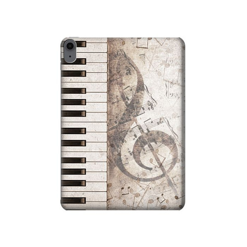 S3390 Music Note Hard Case For iPad Air (2020, 2022), Air 11 (2024,2025,2026), Pro 11 (2022)