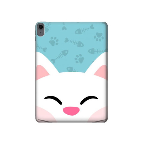 S3542 Cute Cat Cartoon Hard Case For iPad Air (2020, 2022), Air 11 (2024,2025,2026), Pro 11 (2022)