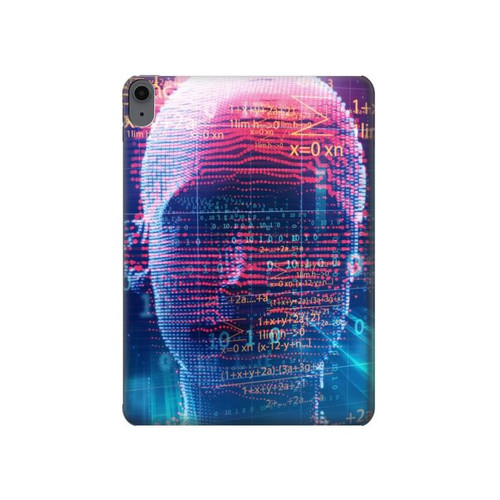 S3800 Digital Human Face Hard Case For iPad Air (2020, 2022), Air 11 (2024,2025,2026), Pro 11 (2022)