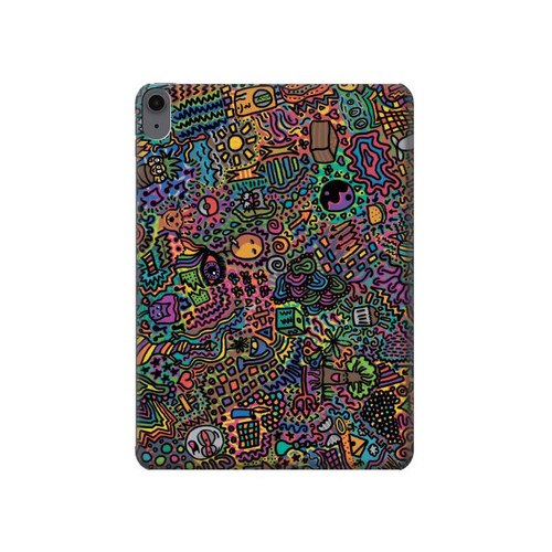 S3815 Psychedelic Art Hard Case For iPad Air (2020, 2022), Air 11 (2024,2025,2026), Pro 11 (2022)