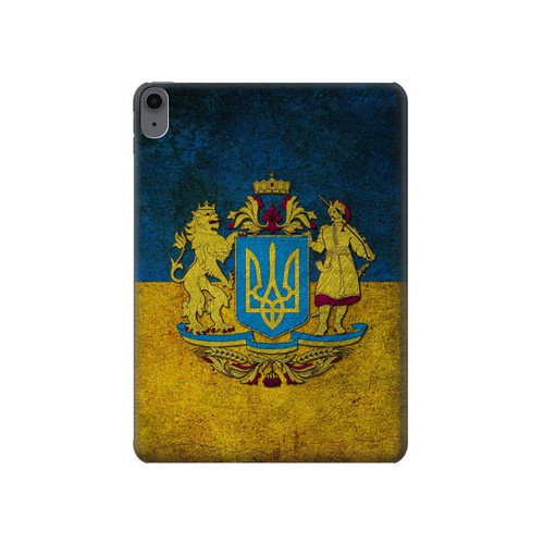 S3858 Ukraine Vintage Flag Hard Case For iPad Air (2022, 2020), Air 11 (2024), Pro 11 (2022)