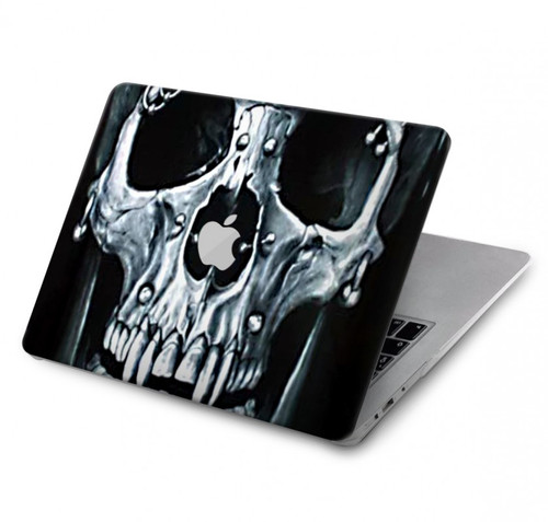 S0223 Vampire Skull Tattoo Hard Case For MacBook Air 13″ (2022,2024) - A2681, A3113