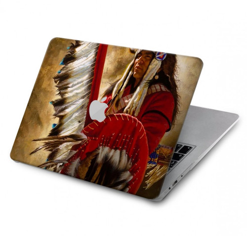 S0817 Red Indian Hard Case For MacBook Air 13″ (2022,2024) - A2681, A3113