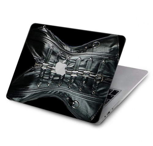 S1639 Gothic Corset Black Hard Case For MacBook Air 13″ (2022,2024) - A2681, A3113