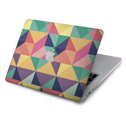 S2379 Variation Pattern Hard Case For MacBook Air 13″ (2022,2024) - A2681, A3113