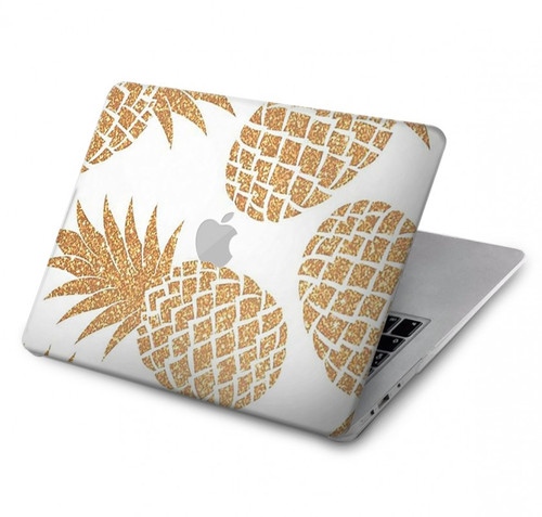 S3718 Seamless Pineapple Hard Case For MacBook Air 13″ (2022,2024) - A2681, A3113