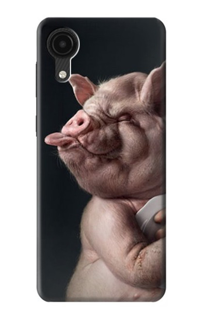 S1273 Crazy Pig Case For Samsung Galaxy A03 Core