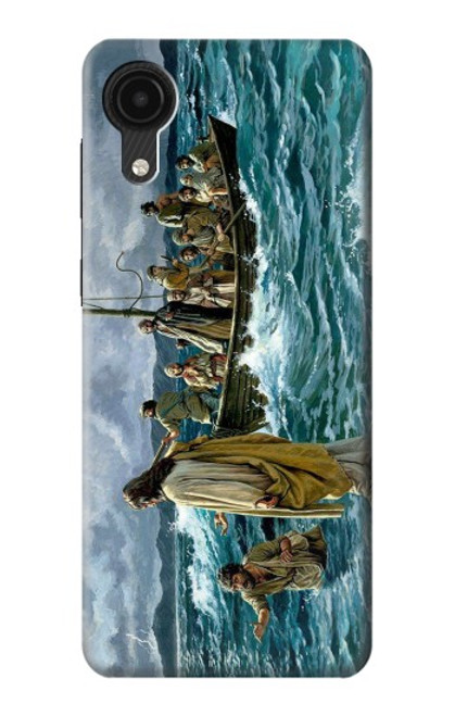 S1722 Jesus Walk on The Sea Case For Samsung Galaxy A03 Core