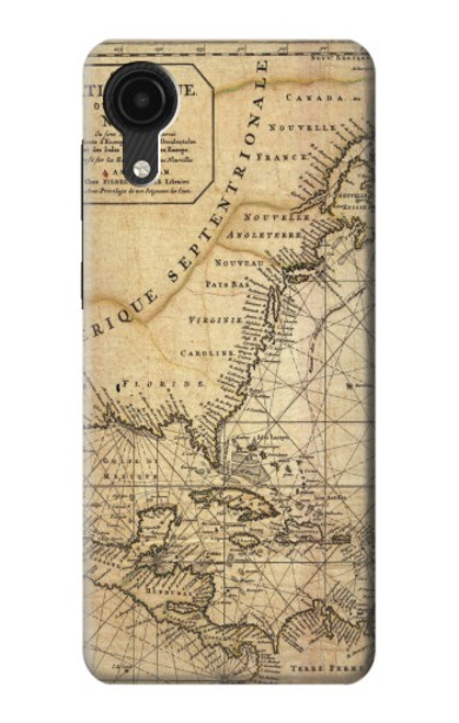 S2506 Exploration North America Map Case For Samsung Galaxy A03 Core