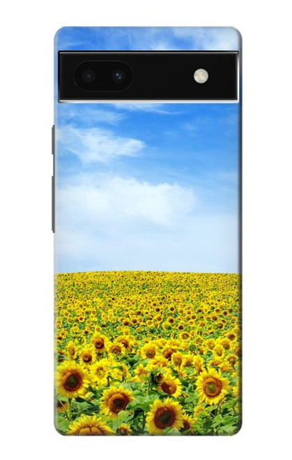S0232 Sunflower Case For Google Pixel 6a