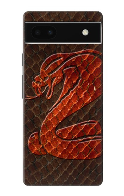 S0663 Cobra Snake Skin Case For Google Pixel 6a