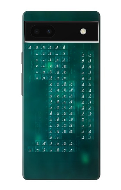 S0846 Chemistry Periodic Table Case For Google Pixel 6a
