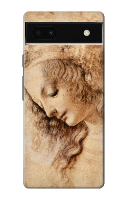 S1045 Leonardo da Vinci Woman's Head Case For Google Pixel 6a