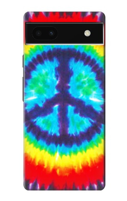 S1870 Tie Dye Peace Case For Google Pixel 6a