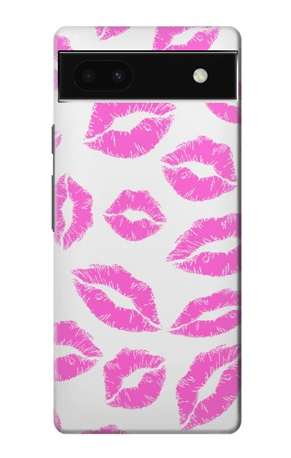 S2214 Pink Lips Kisses Case For Google Pixel 6a