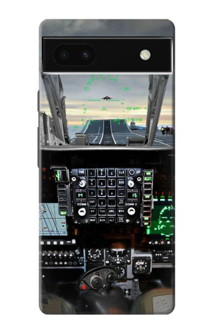 S2435 Fighter Jet Aircraft Cockpit Case For Google Pixel 6a