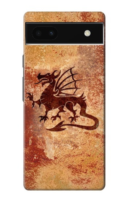 S2485 Dragon Metal Texture Graphic Printed Case For Google Pixel 6a