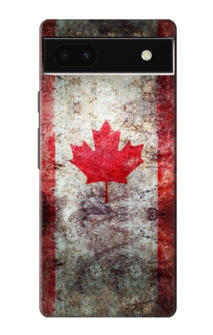 S2490 Canada Maple Leaf Flag Texture Case For Google Pixel 6a