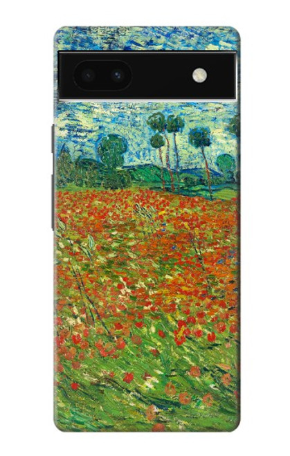 S2681 Field Of Poppies Vincent Van Gogh Case For Google Pixel 6a