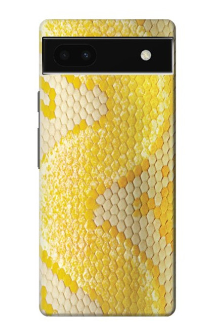 S2713 Yellow Snake Skin Graphic Printed Case For Google Pixel 6a