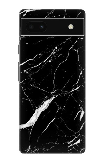 S2895 Black Marble Graphic Printed Case For Google Pixel 6a