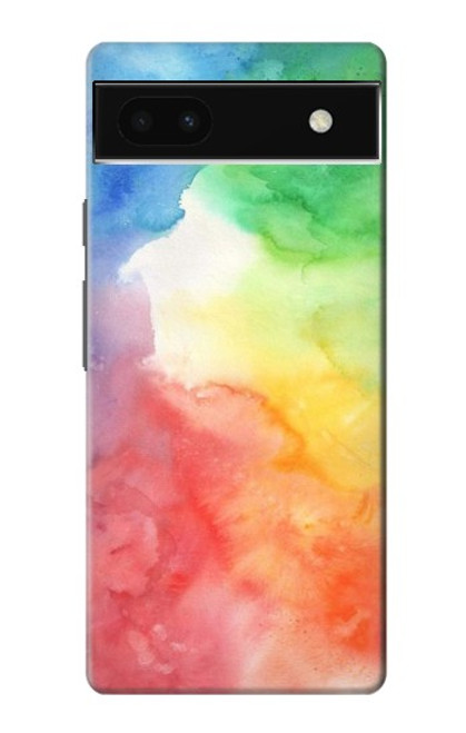S2945 Colorful Watercolor Case For Google Pixel 6a