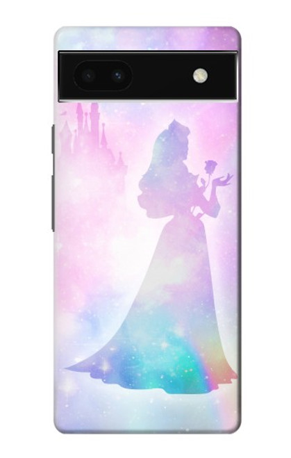 S2992 Princess Pastel Silhouette Case For Google Pixel 6a