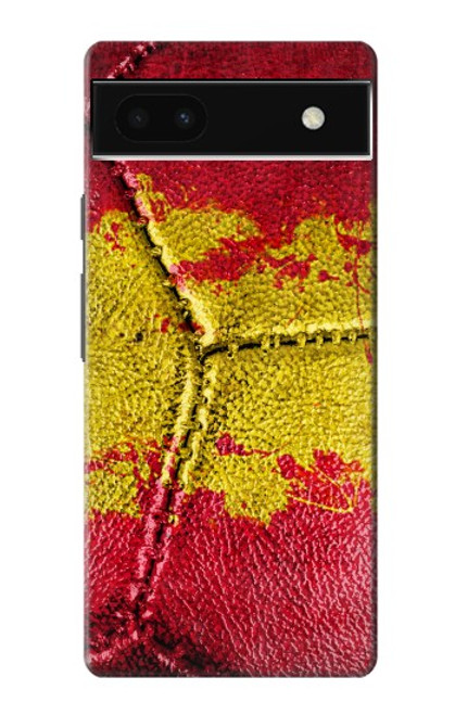 S3315 Spain Flag Vintage Football Graphic Case For Google Pixel 6a