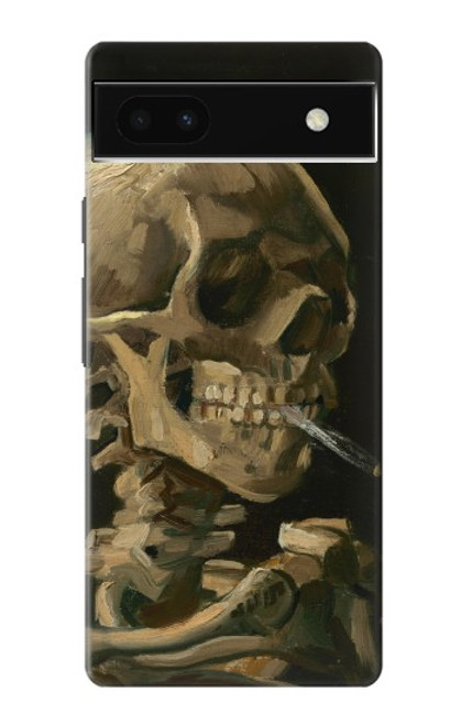 S3358 Vincent Van Gogh Skeleton Cigarette Case For Google Pixel 6a