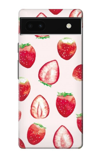 S3481 Strawberry Case For Google Pixel 6a