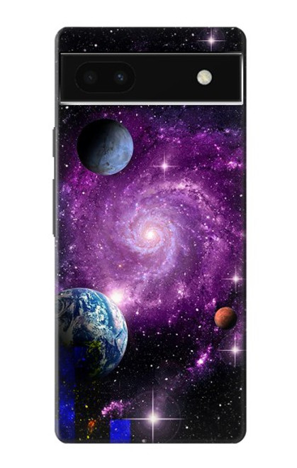 S3689 Galaxy Outer Space Planet Case For Google Pixel 6a