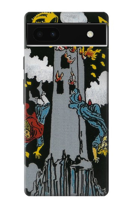 S3745 Tarot Card The Tower Case For Google Pixel 6a