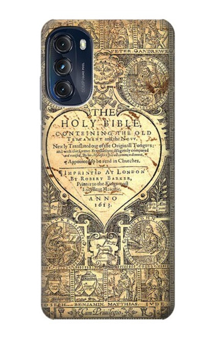 S0330 Bible Page Case For Motorola Moto G (2022)