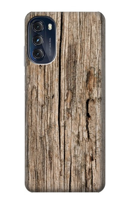 S0600 Wood Graphic Printed Case For Motorola Moto G (2022)