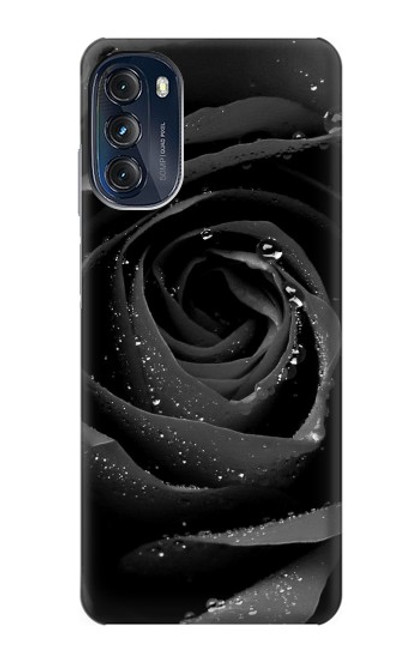 S1598 Black Rose Case For Motorola Moto G (2022)