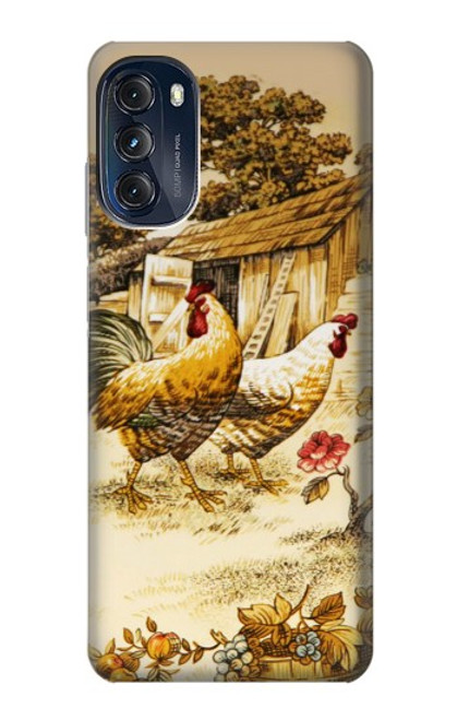 S2181 French Country Chicken Case For Motorola Moto G (2022)