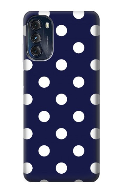 S3533 Blue Polka Dot Case For Motorola Moto G (2022)