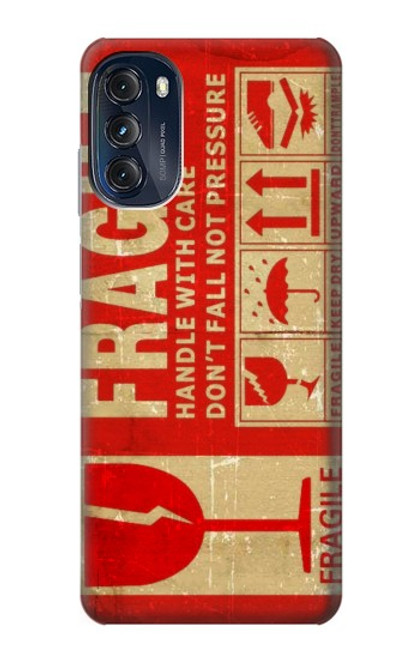 S3552 Vintage Fragile Label Art Case For Motorola Moto G (2022)